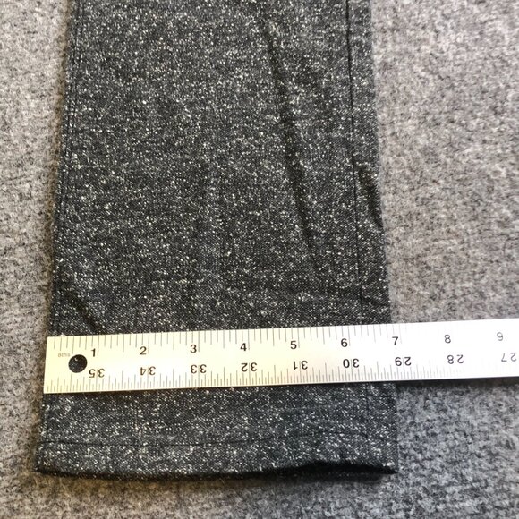Baldwin Pants Mens 30x34 Black Speckle Classic Slim Japan Fabric Made in USA - Picture 8 of 13